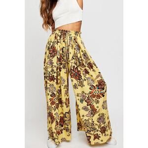 Free People Take It Easy Cotton Wide Leg Pants